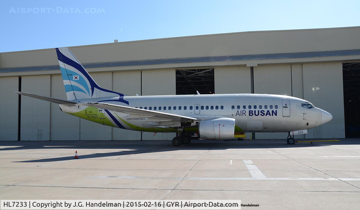 HL7233, 1995 Boeing 737-58E C/N 25768, At Goodyear AZ.