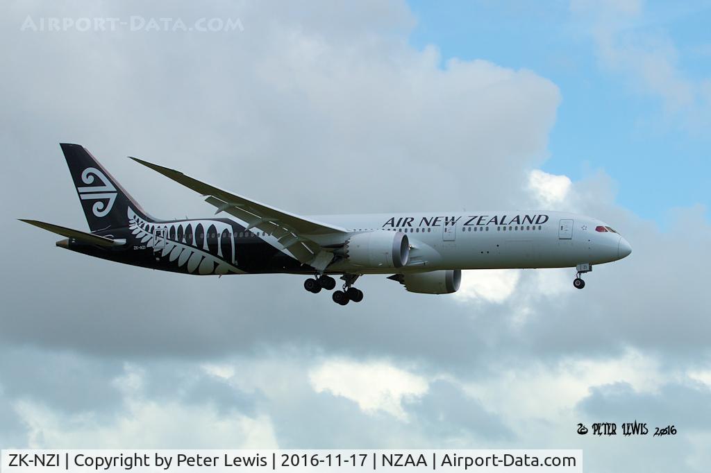 ZK-NZI, 2016 Boeing 787-9 Dreamliner Dreamliner C/N 37965, Air New Zealand Ltd., Auckland