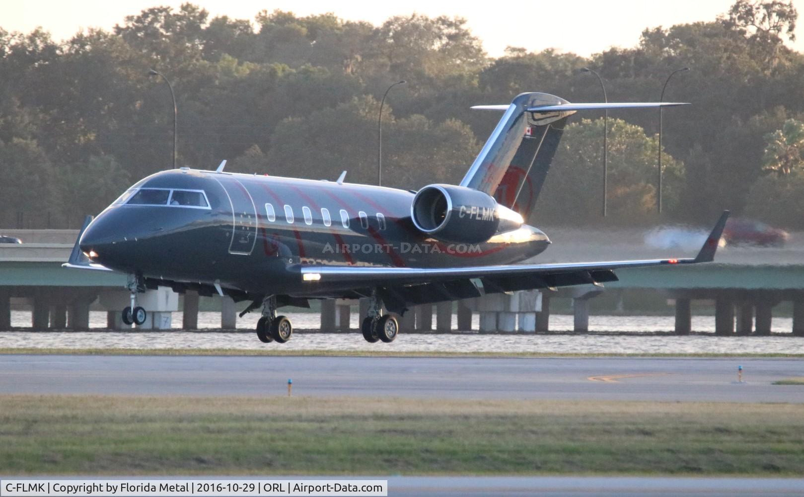 C-FLMK, 2008 Bombardier Challenger 605 (CL-600-2B16) C/N 5786, Challenger 605