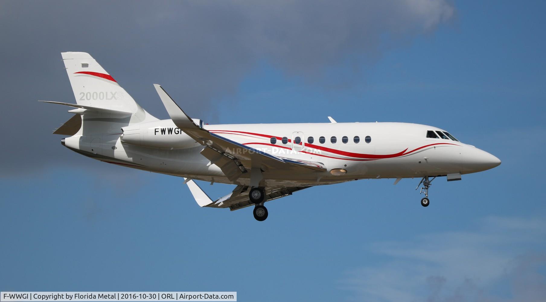 F-WWGI, 2015 Dassault Falcon 2000LXS C/N 306, Falcon 2000LXS