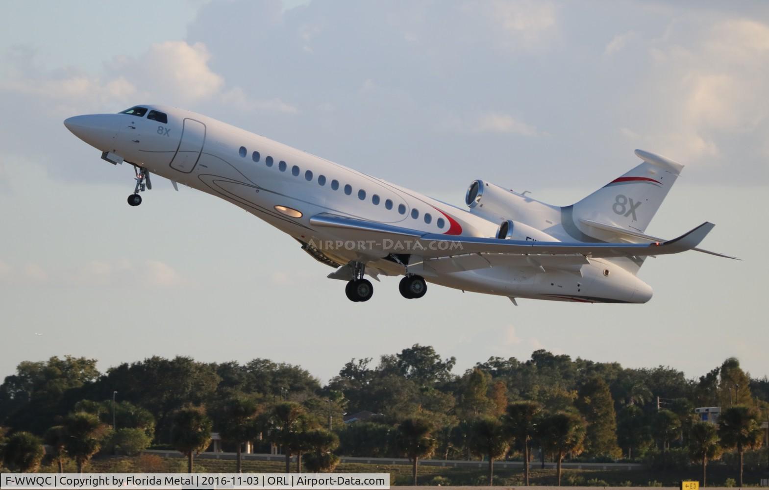 F-WWQC, 2015 Dassault Falcon 8X C/N 403, Falcon 8X