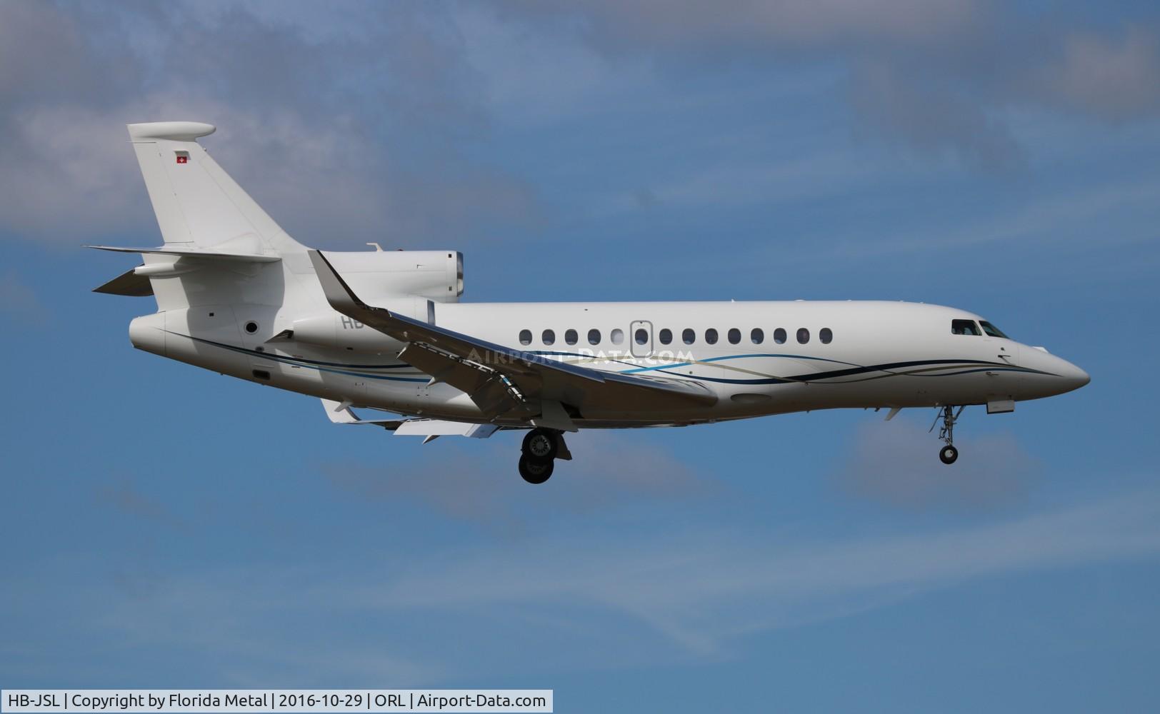 HB-JSL, 2013 Dassault Falcon 7X C/N 194, Falcon 7X