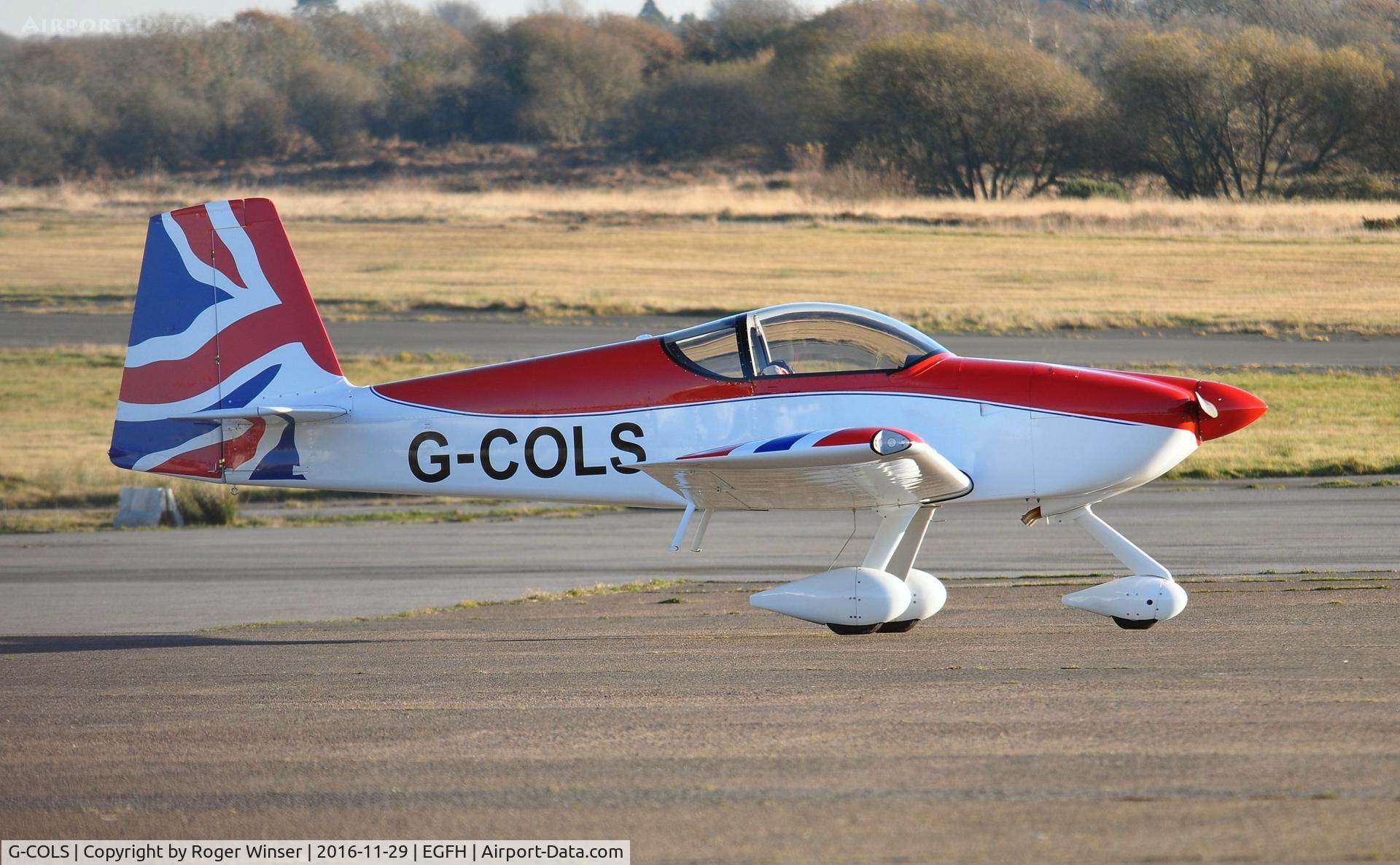 G-COLS, 2004 Vans RV-7A C/N PFA 323-14312, Visiting RV-7A.