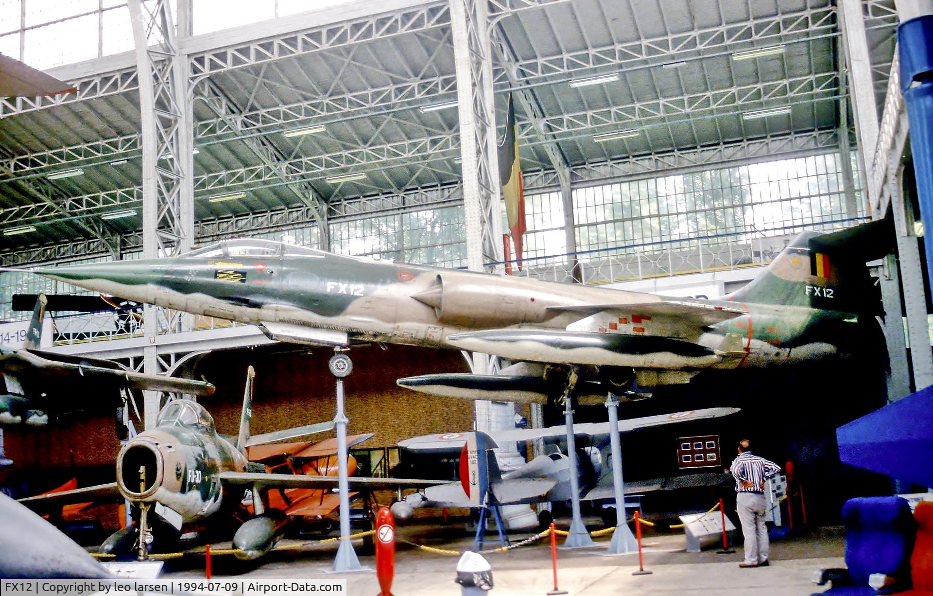 FX12, 1963 Lockheed F-104G Starfighter C/N 683-9029, Brussels Air Museum 9.7.94