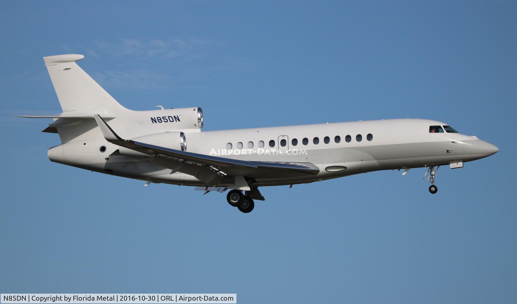 N85DN, 2011 Dassault Falcon 7X C/N 130, Falcon 7X