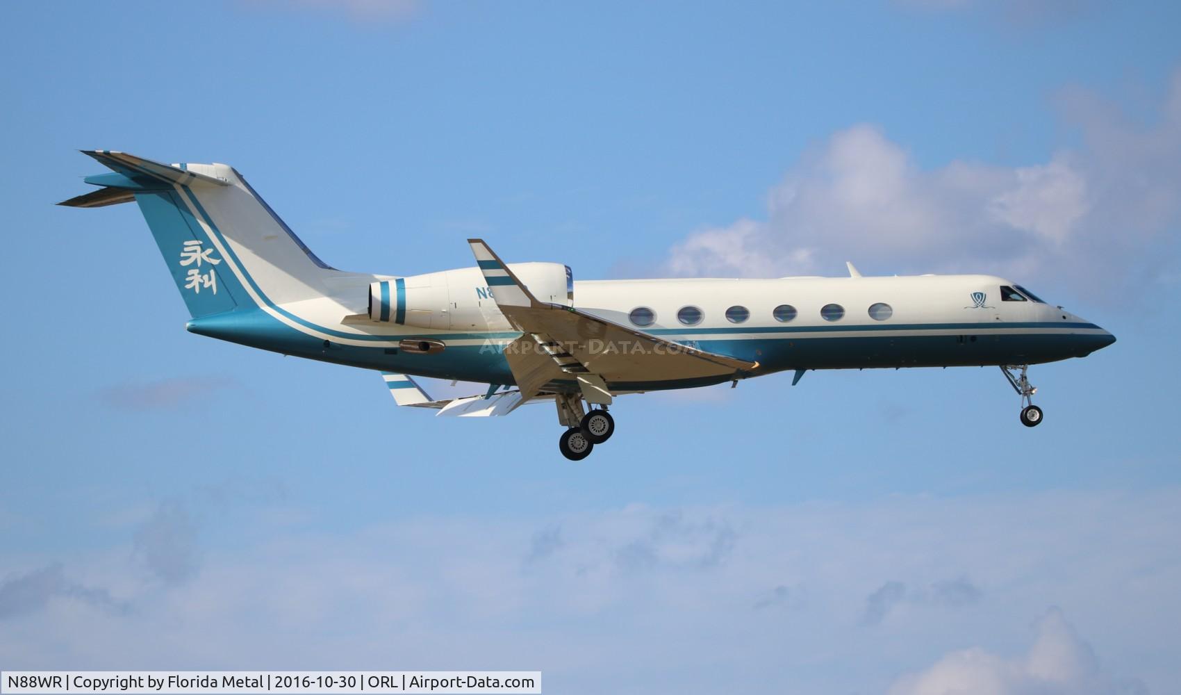 N88WR, 2007 Gulfstream Aerospace GIV-X (G450) C/N 4085, Gulfstream 450