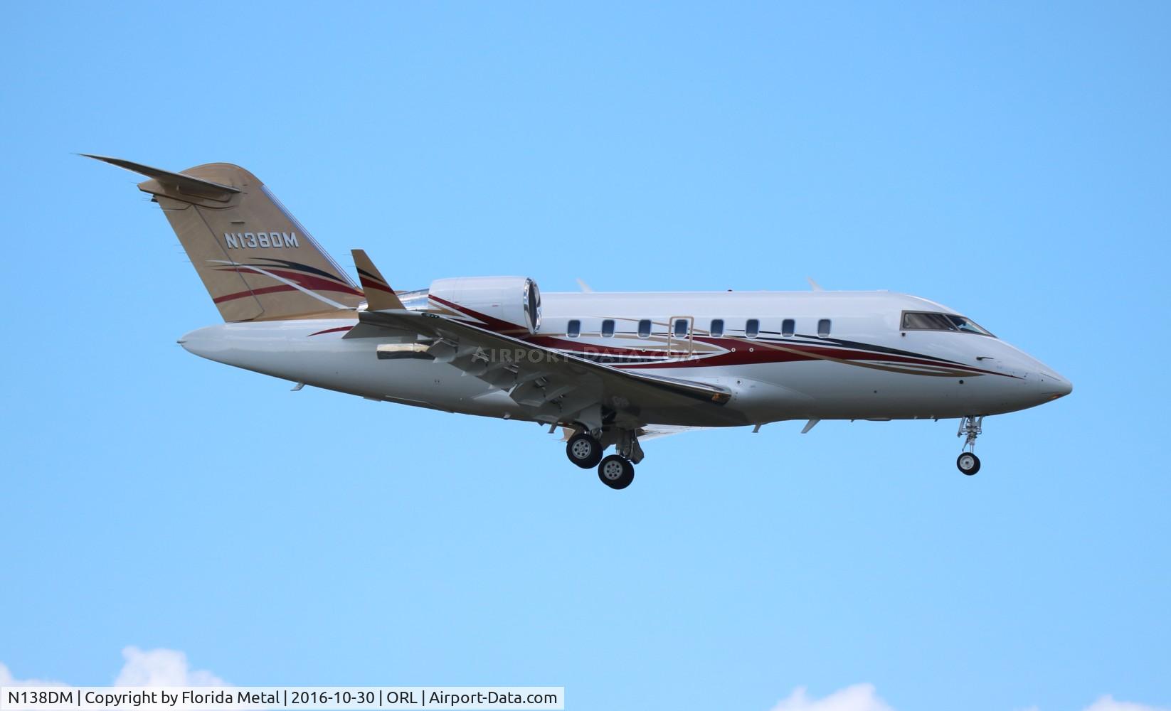 N138DM, 2007 Bombardier Challenger 605 (CL-600-2B16) C/N 5702, Challenger 605