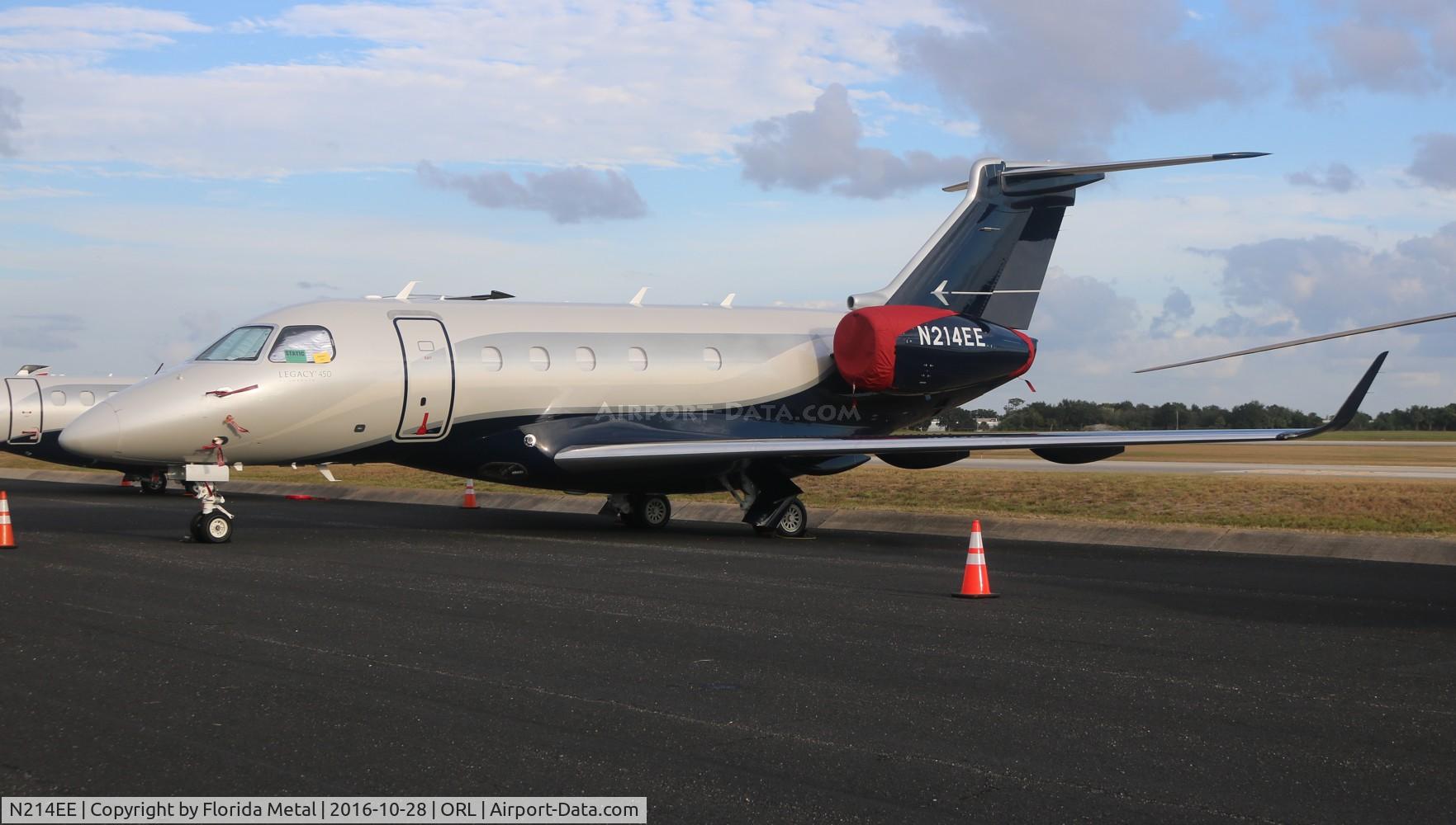 N214EE, 2016 Embraer EMB-545 Legacy 450 C/N 55010007, Legacy 450