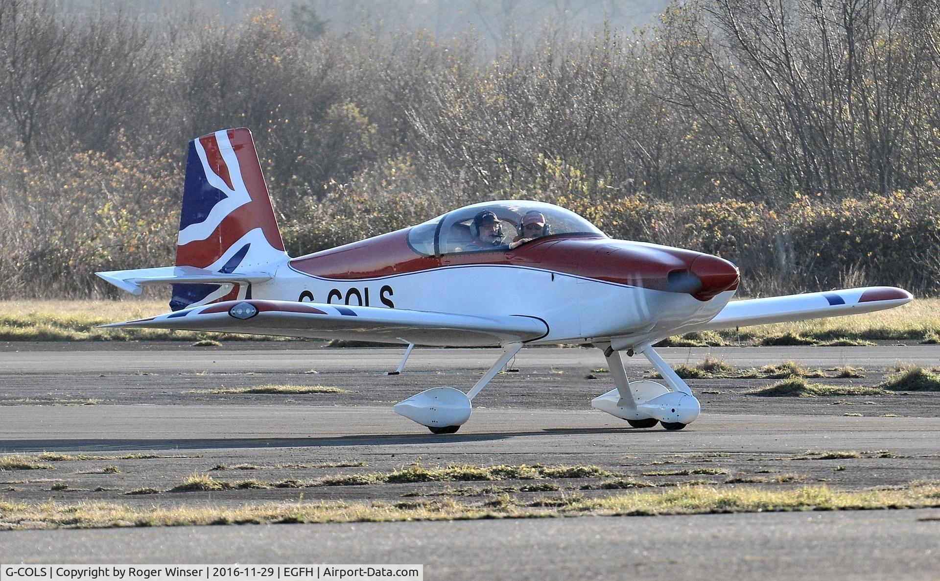 G-COLS, 2004 Vans RV-7A C/N PFA 323-14312, Visiting RV-7A.