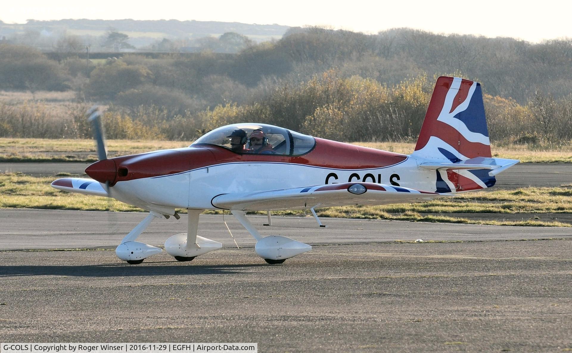G-COLS, 2004 Vans RV-7A C/N PFA 323-14312, Visiting RV-7A.