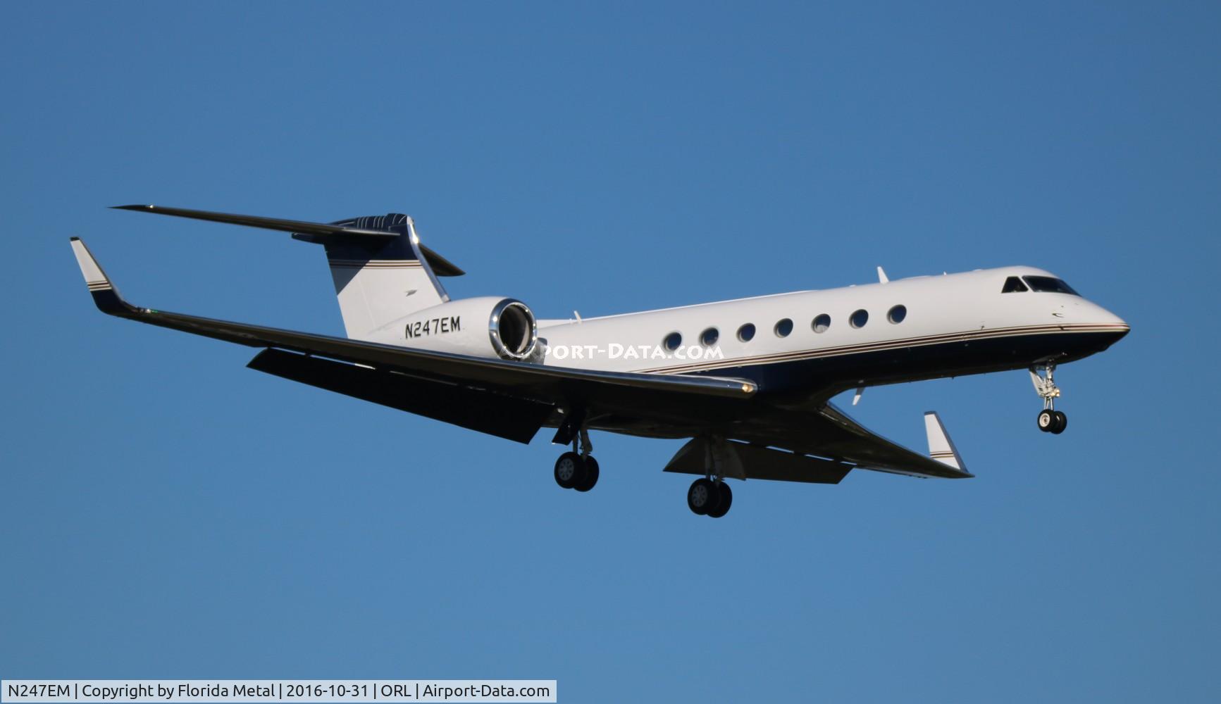 N247EM, Gulfstream Aerospace GV-SP (G550) C/N 5265, Gulfstream 550