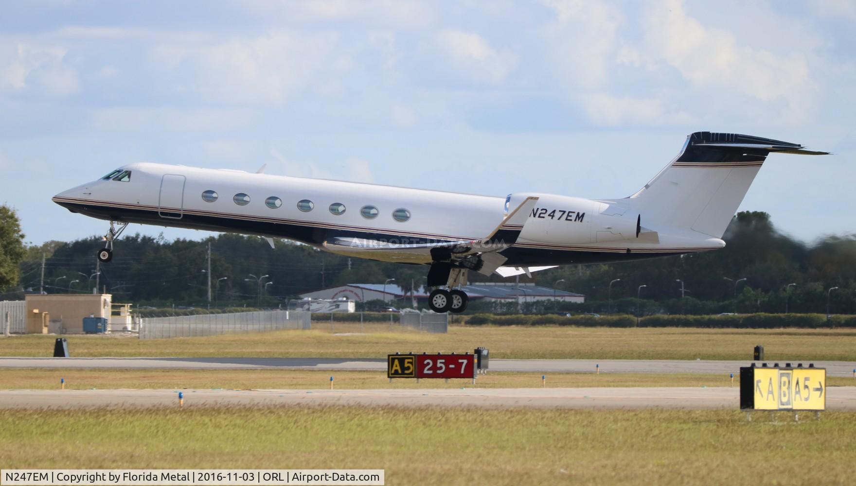 N247EM, Gulfstream Aerospace GV-SP (G550) C/N 5265, Gulfstream 550