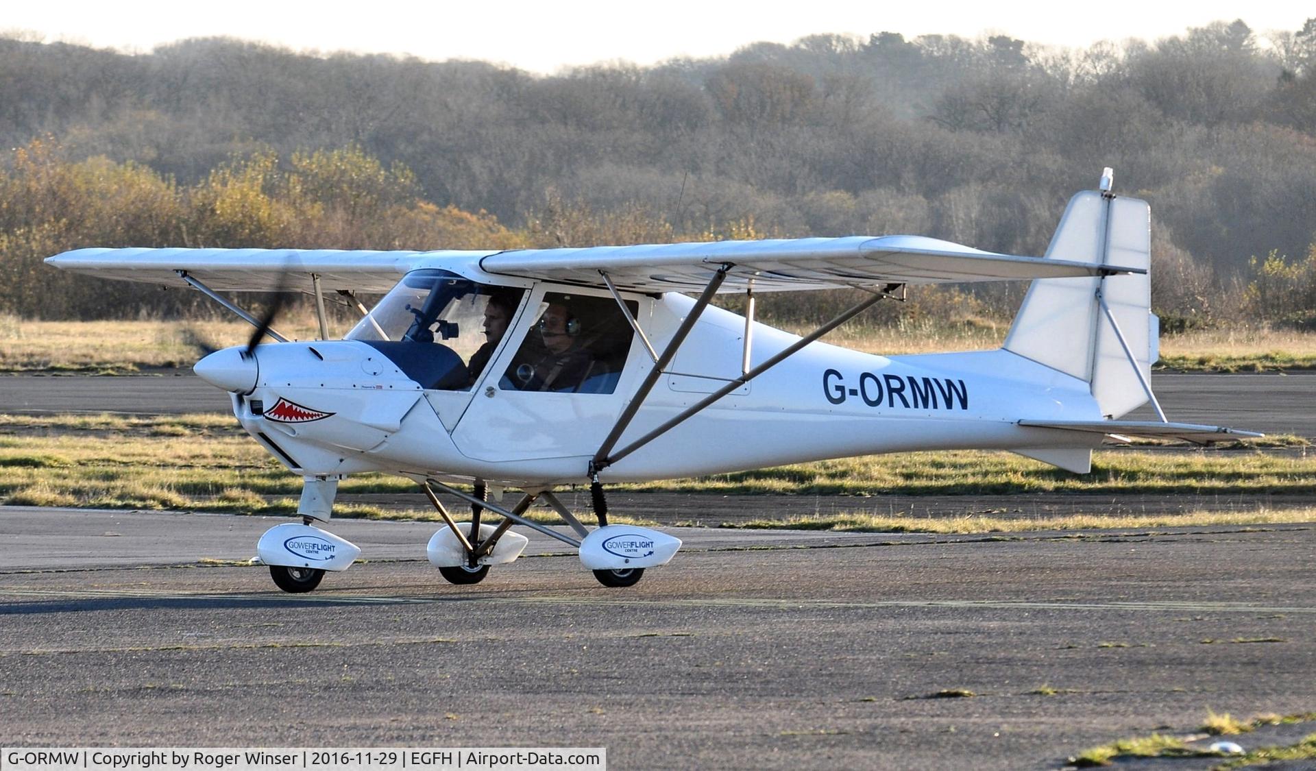 G-ORMW, 2005 Comco Ikarus C42 FB100 C/N 0501-6653, Resident Ikarus C.42 operated by Gower Flight Centre.