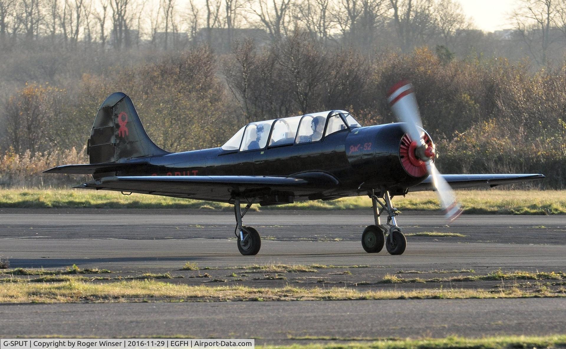 G-SPUT, 1991 Yakovlev (Aerostar) Yak-52 C/N 9111608, Resident Yak-52.