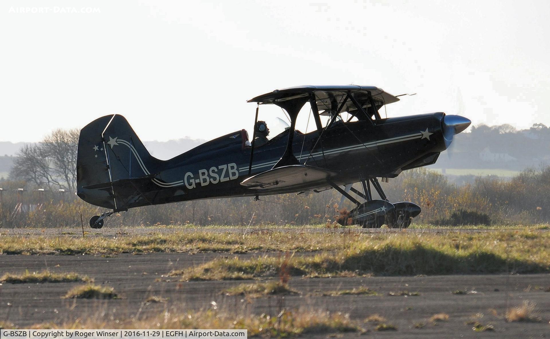 G-BSZB, 1981 Stolp SA-300 Starduster Too C/N 545, Resident Starduster Too.