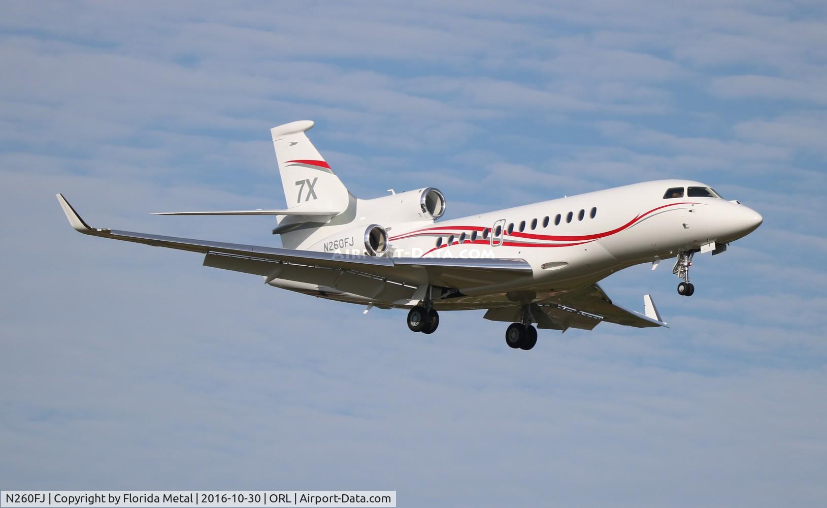 N260FJ, 2015 Dassault Falcon 7X C/N 260, Falcon 7X