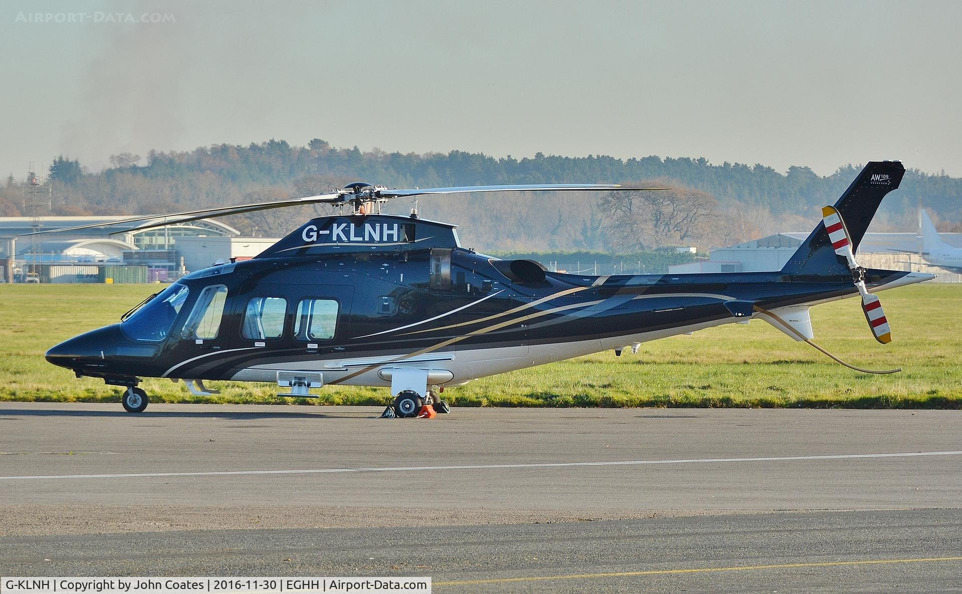 G-KLNH, 2016 AgustaWestland AW-109SP Grand New C/N 22364, Visitor at Signatures