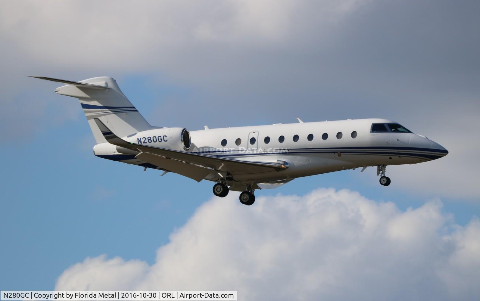 N280GC, 2012 Israel Aircraft Industries Gulfstream G280 C/N 2007, Gulfstream 280