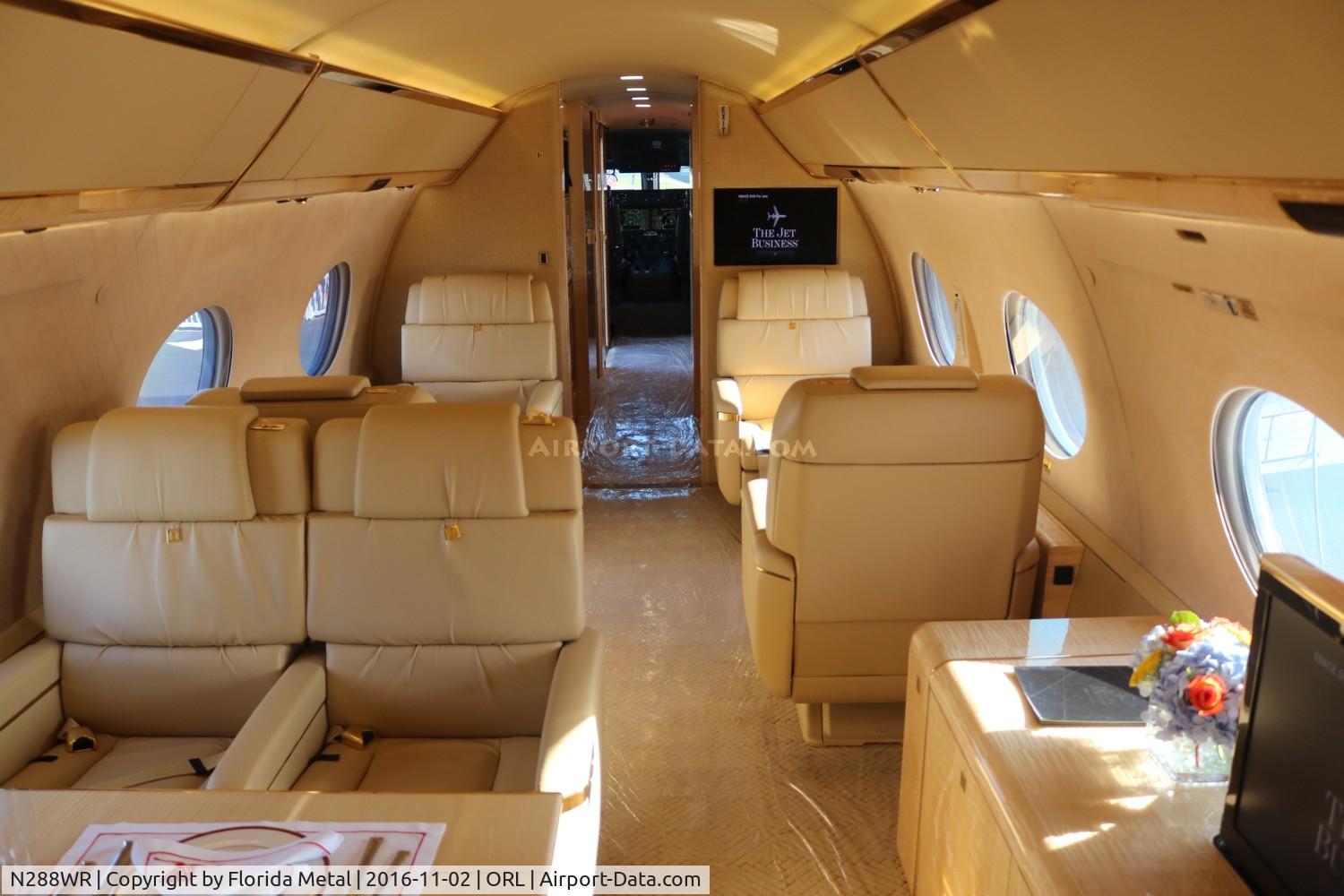 N288WR, 2011 Gulfstream Aerospace G650 (G-VI) C/N 6007, Gulfstream 650