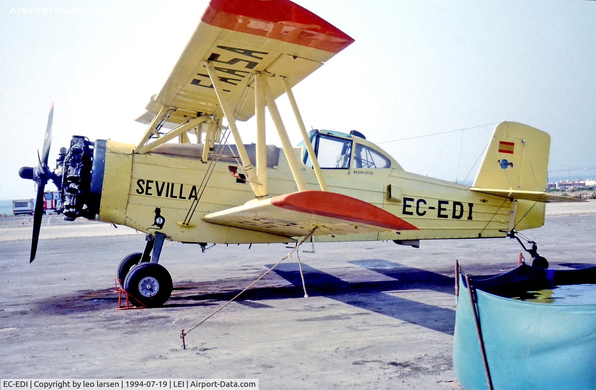 EC-EDI, Grumman G-164A C/N 31C, LEI Almeria 19.7.94