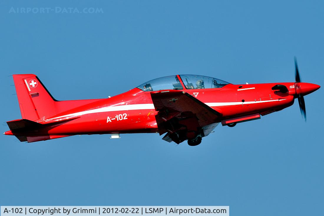 A-102, 2007 Pilatus PC-21 C/N 104, Pilot School on those famous little birds built by Pilatus Aircraft Ltd at Stans.