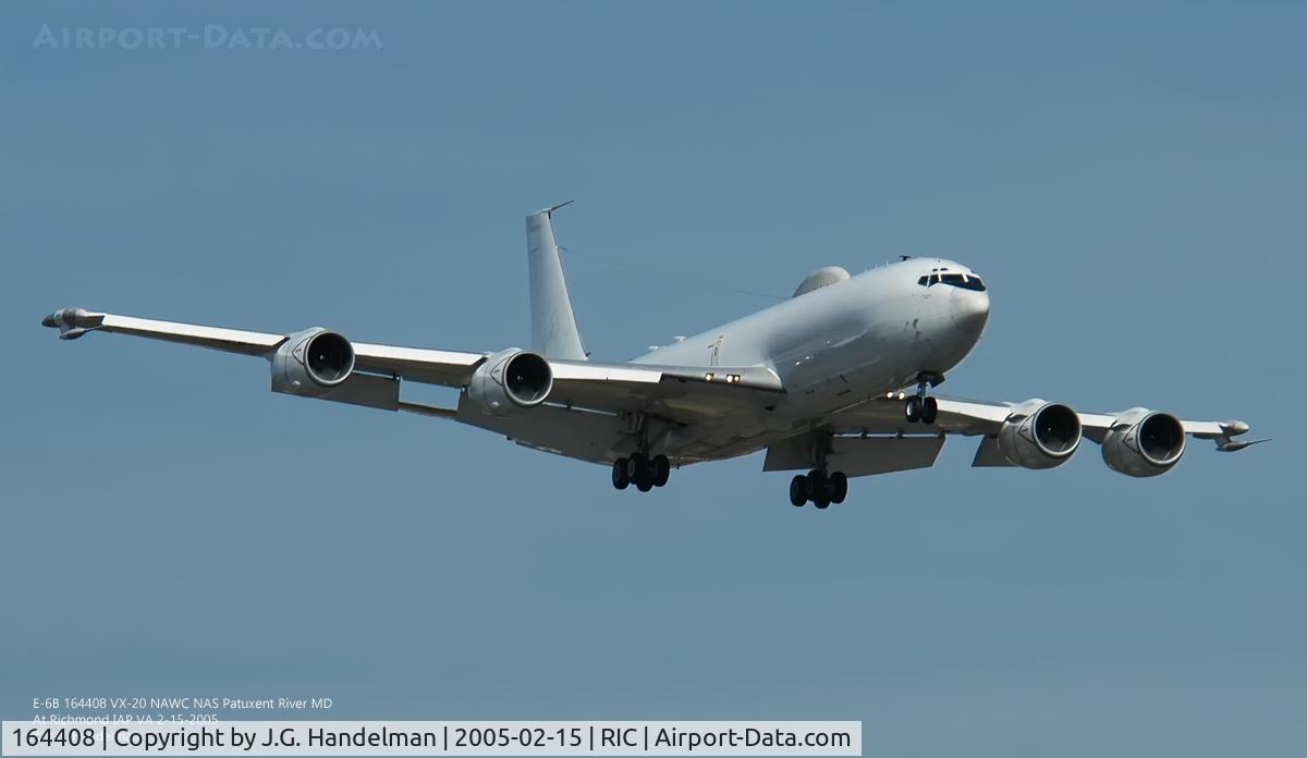 164408, 1990 Boeing E-6A Mercury C/N 24507, In the pattern.