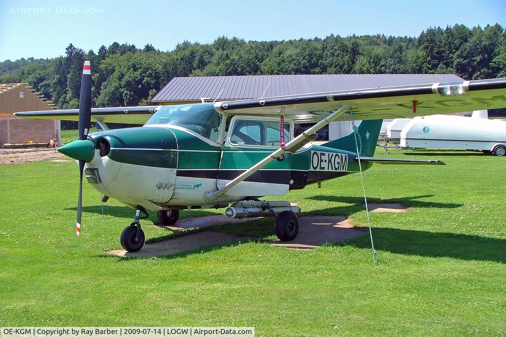 OE-KGM, Cessna 182M Skylane C/N 182-59721, Cessna 182M Skylane [182-59721] Weiz-Unterfladnitz~OE 14/07/2009