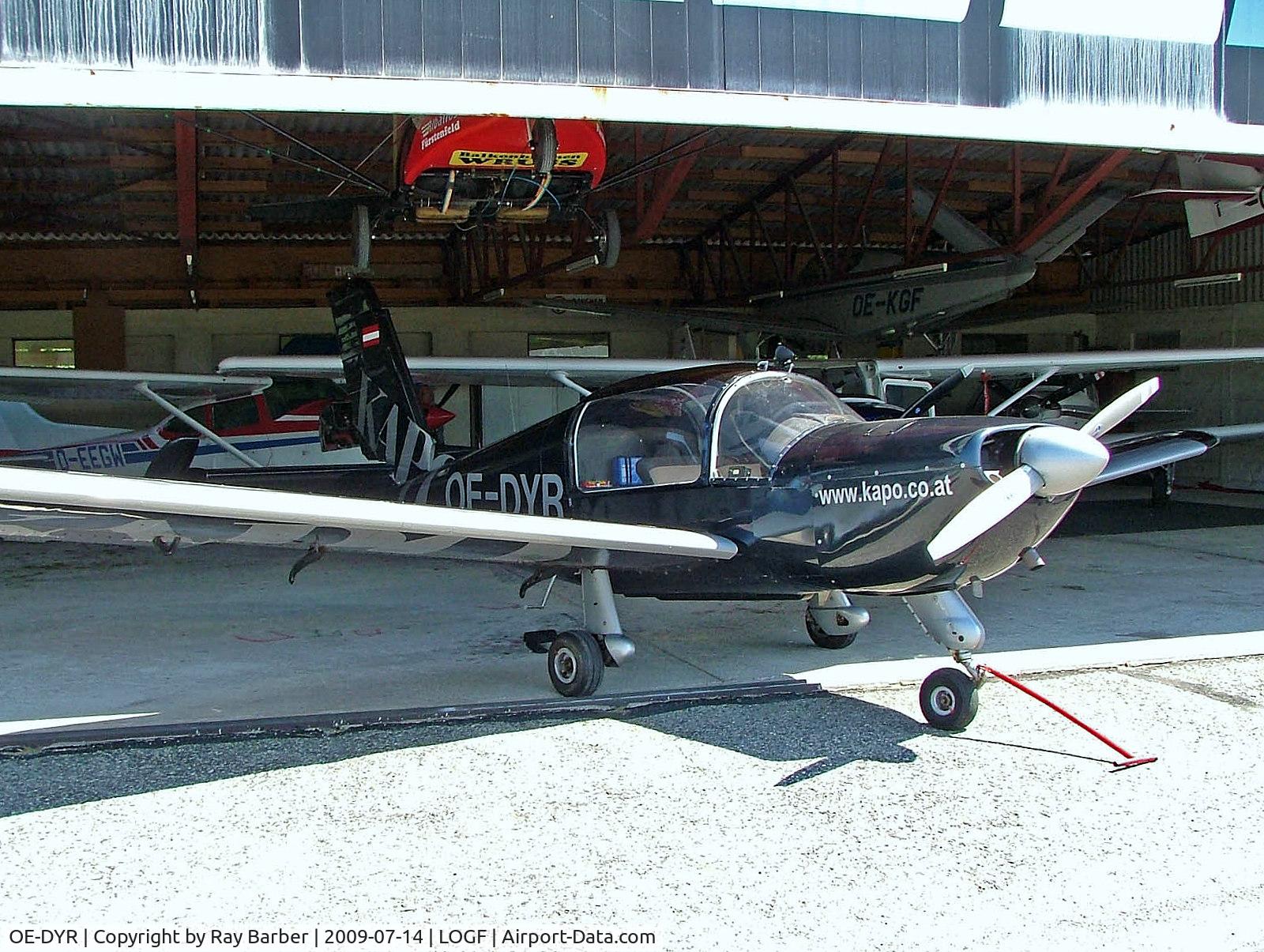 OE-DYR, 1977 Socata Rallye 150T C/N 2777, Socata MS.892E Rallye 150T [2777] Furstenfeld~OE 14/07/2009