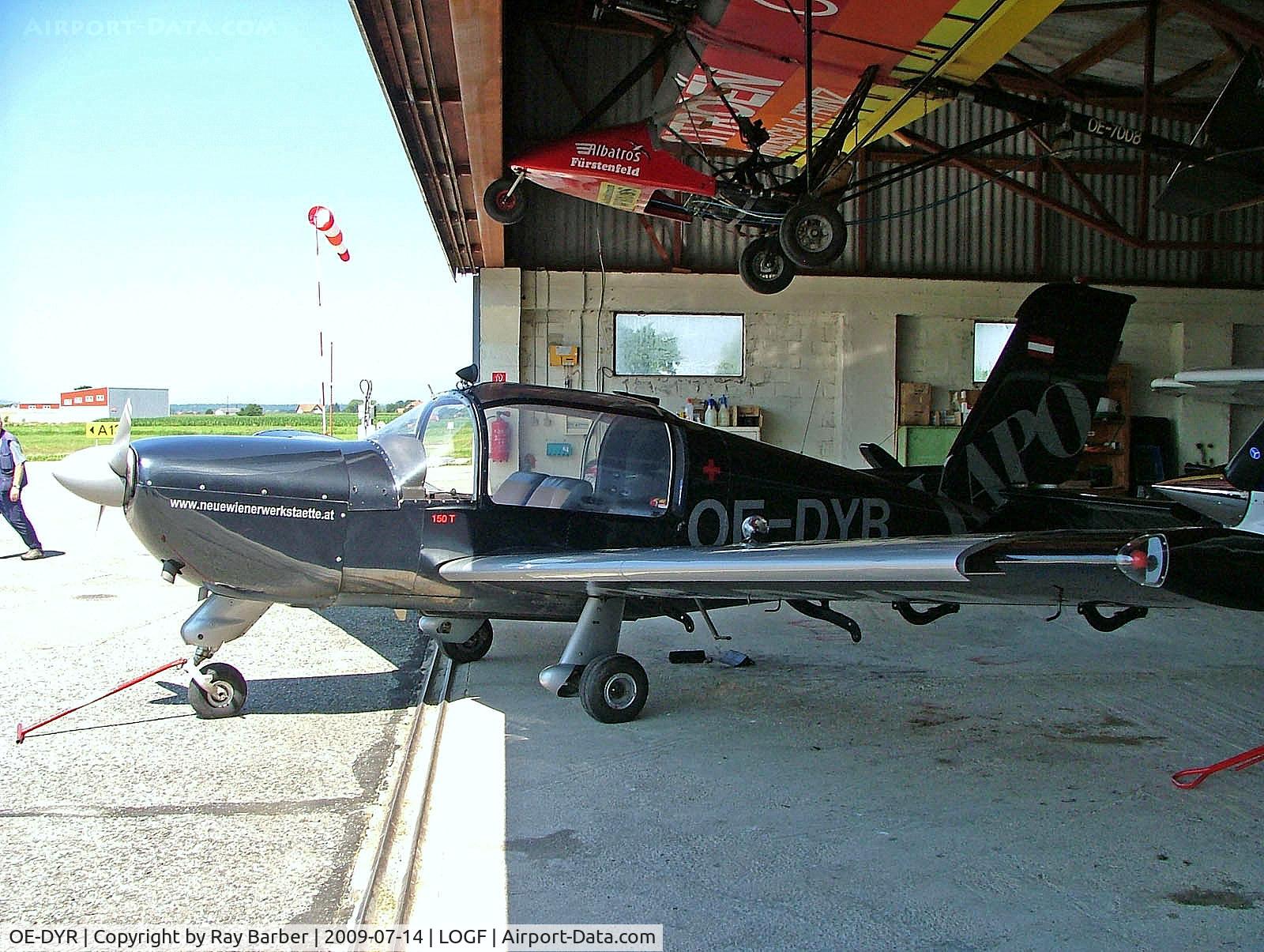 OE-DYR, 1977 Socata Rallye 150T C/N 2777, Socata MS.892E Rallye 150T [2777] Furstenfeld~OE 14/07/2009