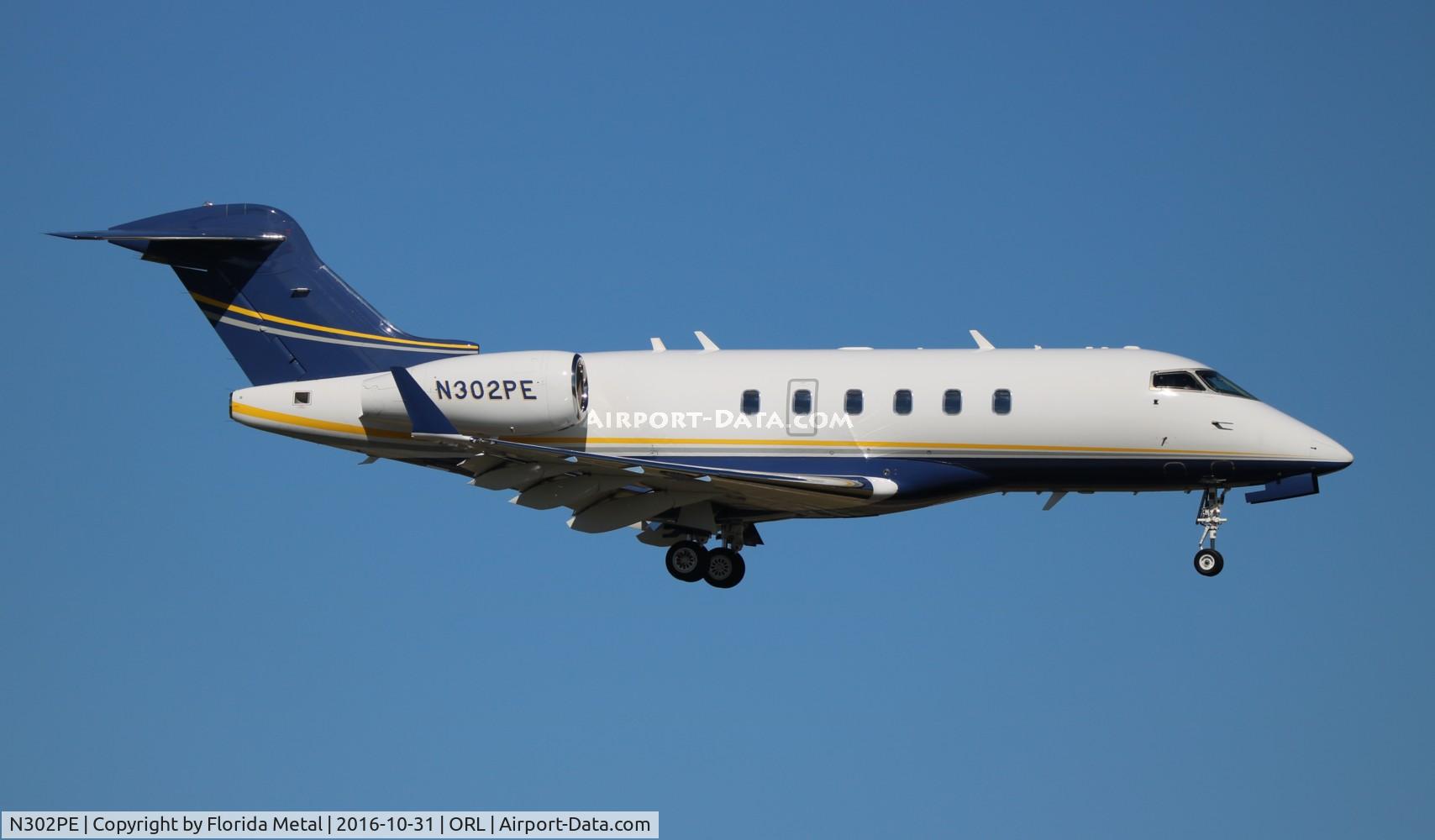 N302PE, 2007 Bombardier Challenger 300 (BD-100-1A10) C/N 20144, Challenger 300