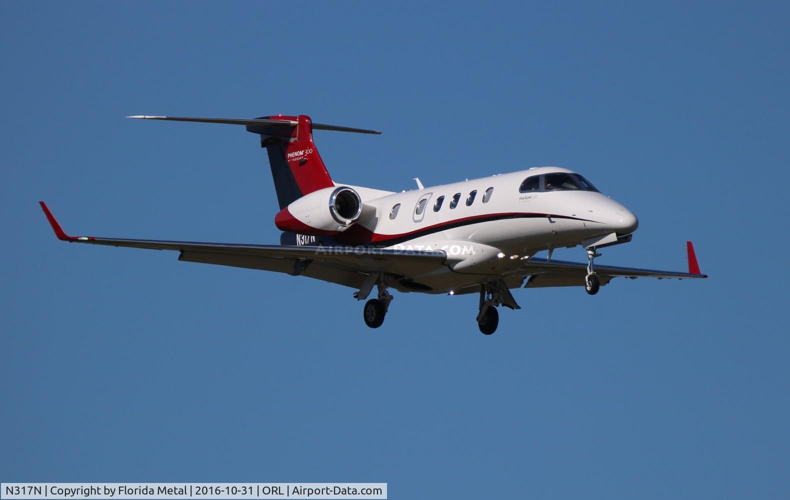 N317N, 2015 Embraer EMB-505 Phenom 300 C/N 50500280, Phenom 300