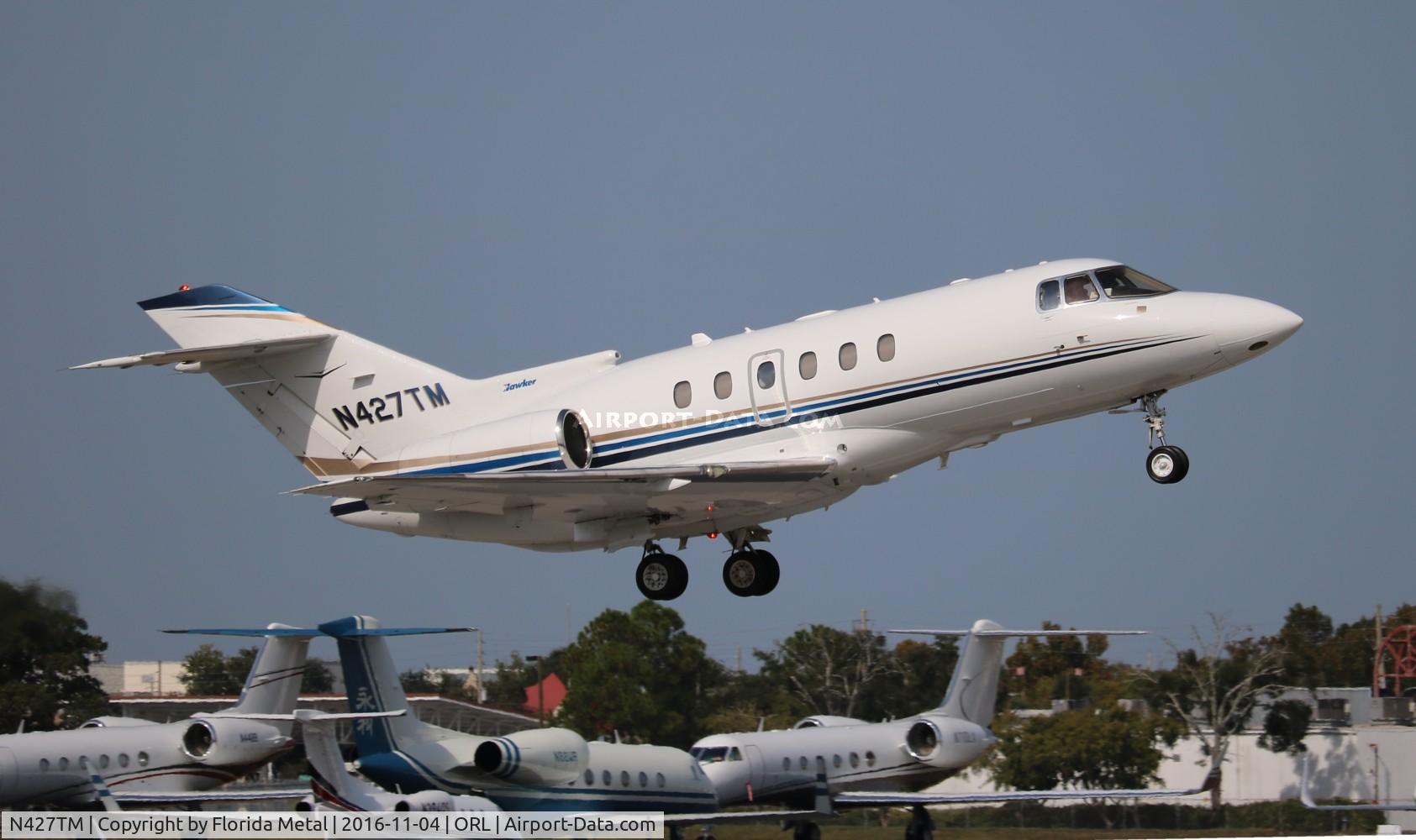 N427TM, 2005 Raytheon Hawker 800XP C/N 258720, Hawker 800XP
