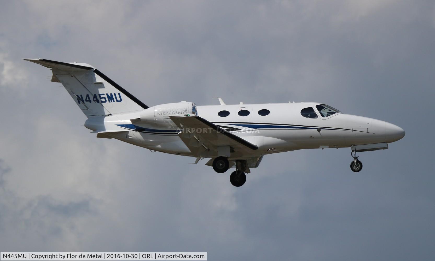 N445MU, 2013 Cessna 510 Citation Mustang Citation Mustang C/N 510-0445, Citation Mustang