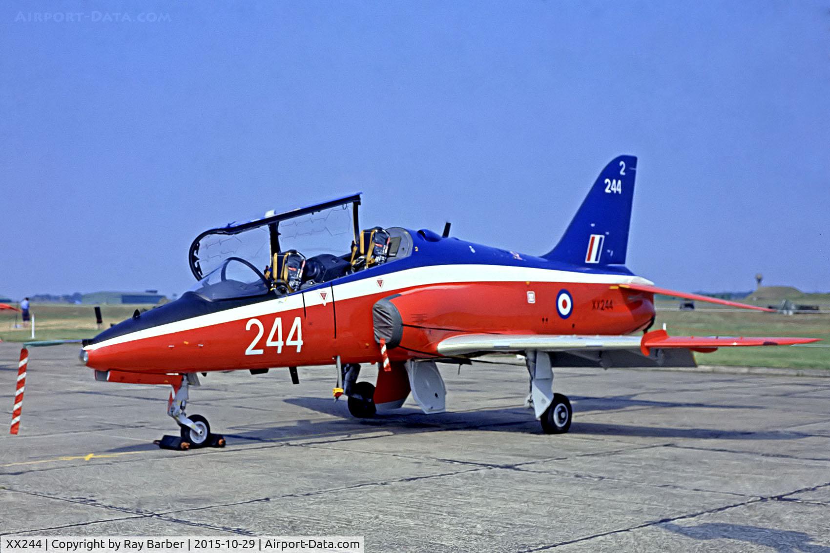XX244, 1978 Hawker Siddeley Hawk T.1 C/N 080/312080, BAe Hawk T.1(F) [312080] (Royal Air Force) (Place & Date unknown)