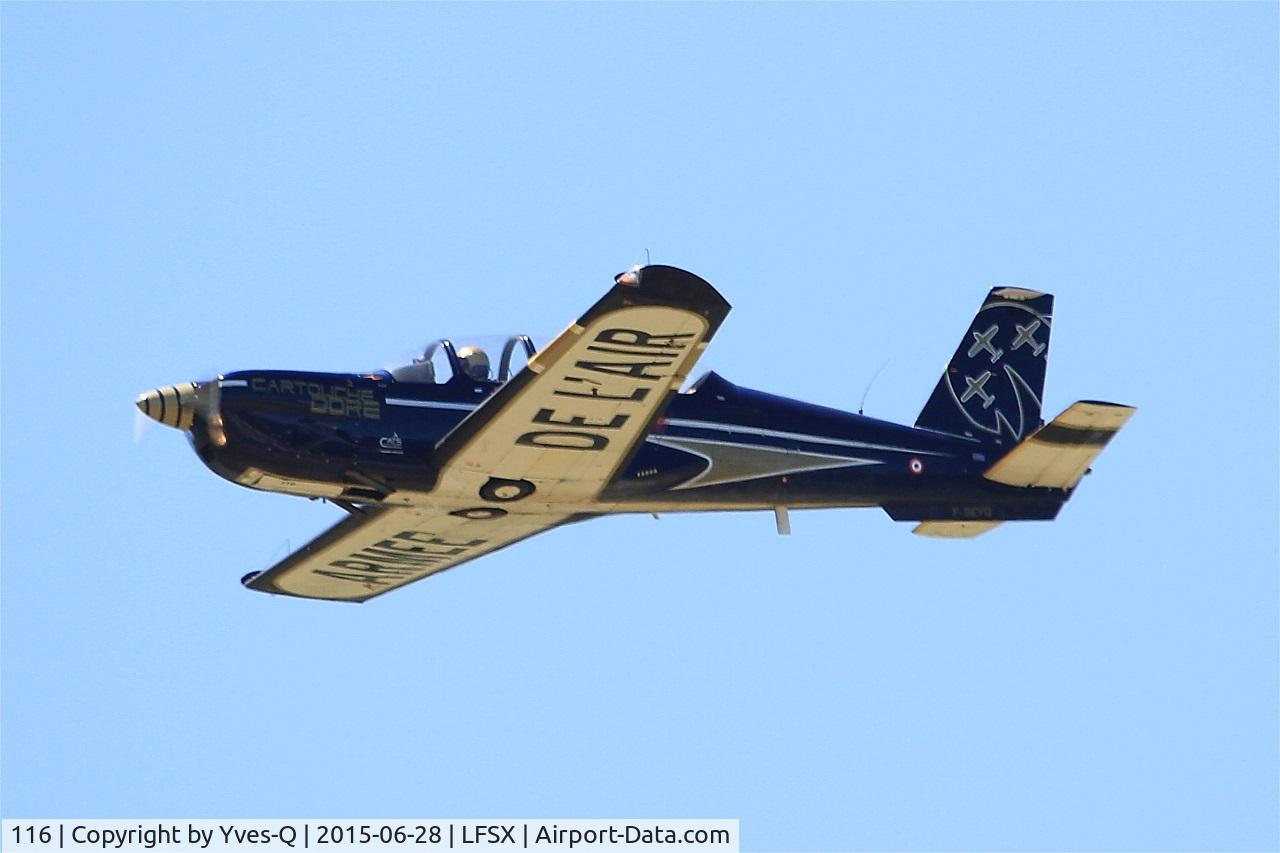 116, Socata TB-30 Epsilon C/N 116, Socata TB-30 Epsilon, French Air Force aerobatic team, Luxeuil-Saint Sauveur Air Base 116 (LFSX) Open day 2015