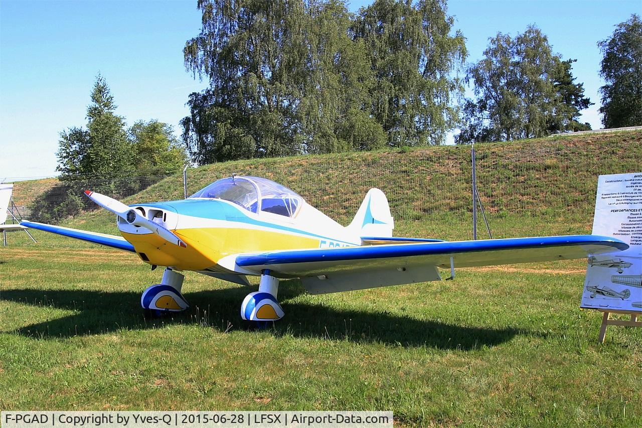 F-PGAD, SIPA 903 C/N 40, SIPA 903, Displayed at Luxeuil-St Sauveur Air Base 116 (LFSX) Open day 2015