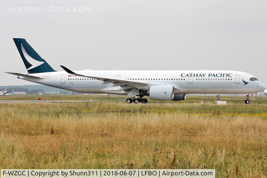 F-WZGC, 2016 Airbus A350-941 C/N 034, C/n 0034 - To be B-LRC
