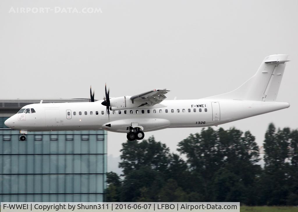 F-WWEI, 2016 ATR 72-212A C/N 1326, C/n 1326 - For Stobart Air as EI-FSK