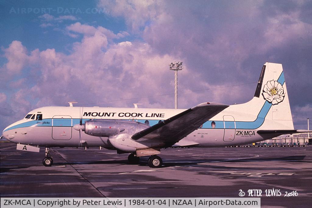 ZK-MCA, 1973 Hawker Siddeley HS.748 Series 2A C/N 1712, The Mt Cook Group Ltd., Christchurch