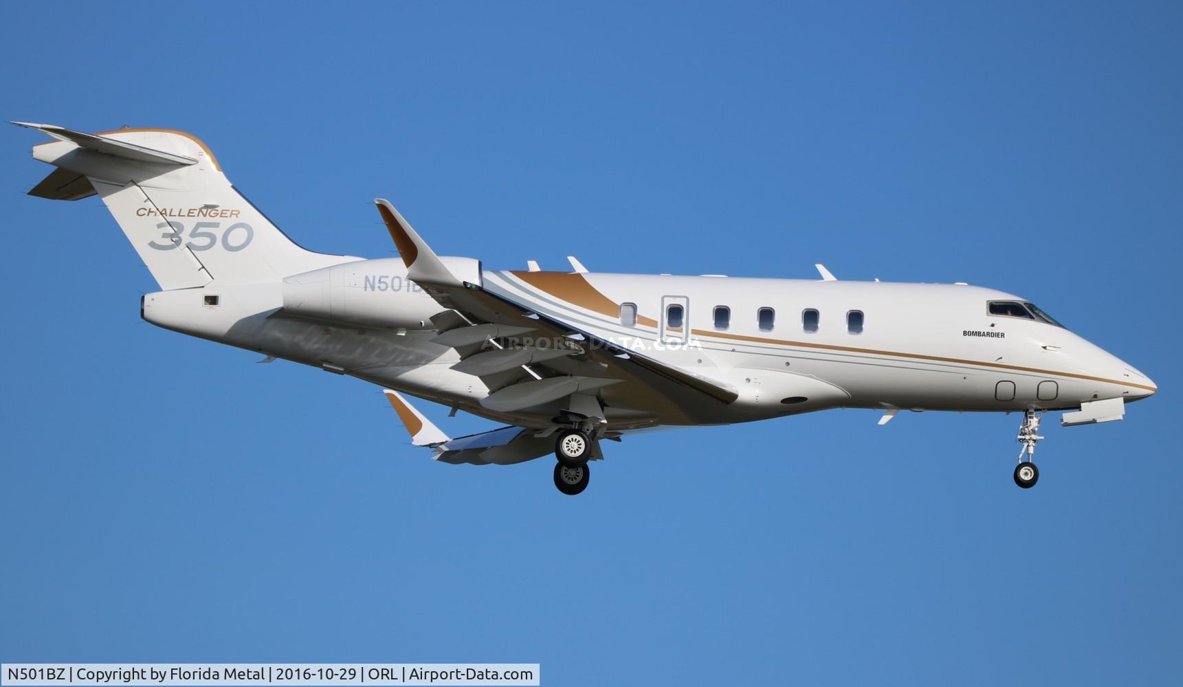 N501BZ, 2014 Bombardier Challenger 350 (BD-100-1A10) C/N 20501, Challenger 350