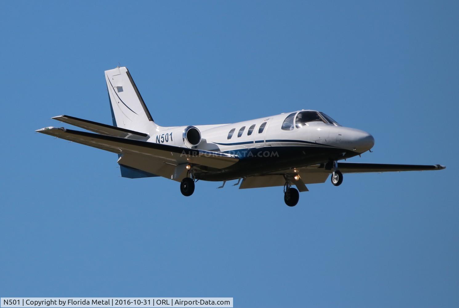 N501, 1977 Cessna 501 Citation I/SP C/N 501-0011, Cessna 501