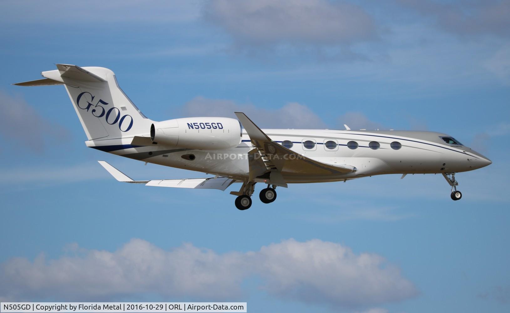 N505GD, 2016 Gulfstream Aerospace GVII-G500 C/N 72005, Gulfstream G500
