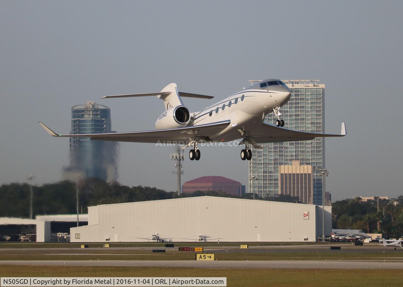 N505GD, 2016 Gulfstream Aerospace GVII-G500 C/N 72005, Gulfstream 500
