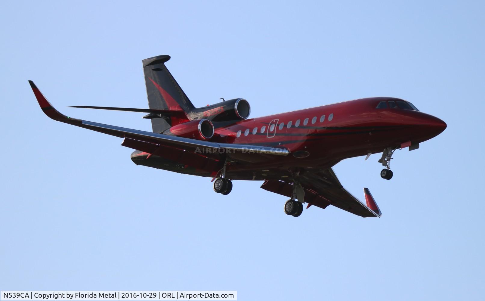N539CA, 2007 Dassault Falcon 900EX C/N 181, Falcon 900EX
