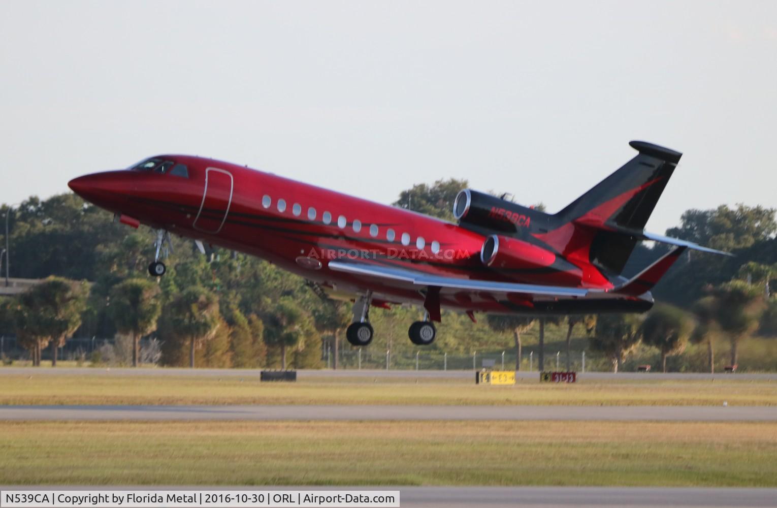 N539CA, 2007 Dassault Falcon 900EX C/N 181, Falcon 900EX