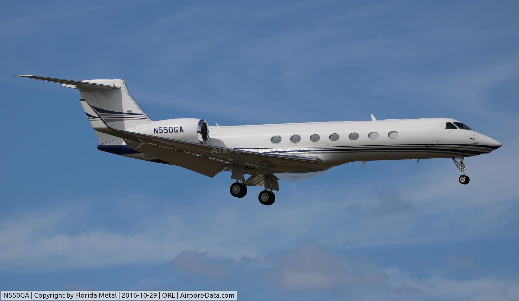 N550GA, 2015 Gulfstream Aerospace GV-SP (G550) C/N 5526, Gulfstream 550