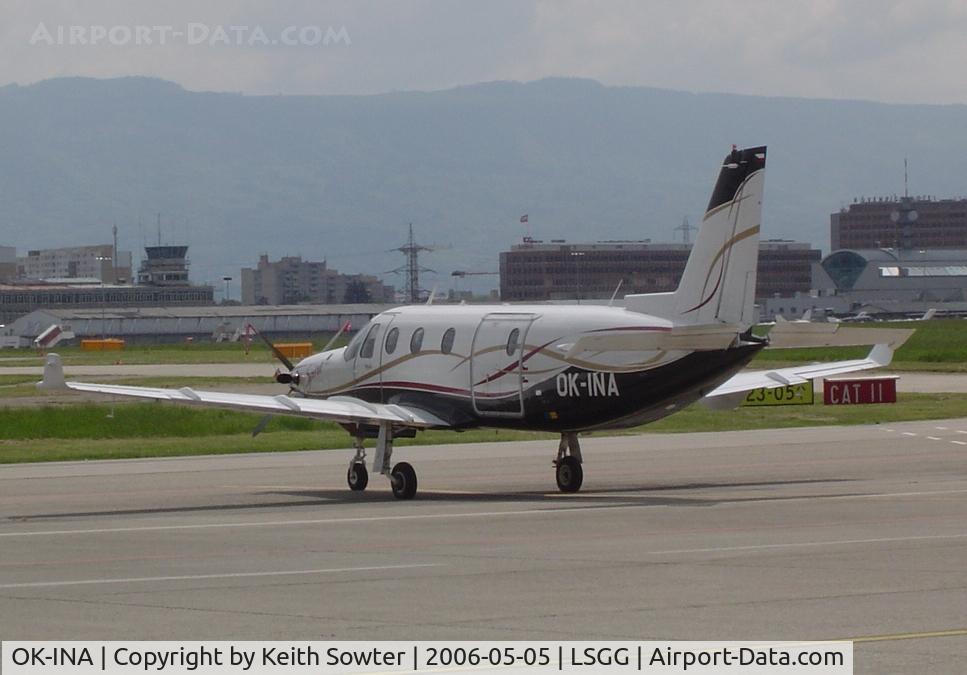 OK-INA, Aero Ae-270 Ibis C/N P006, Parked up