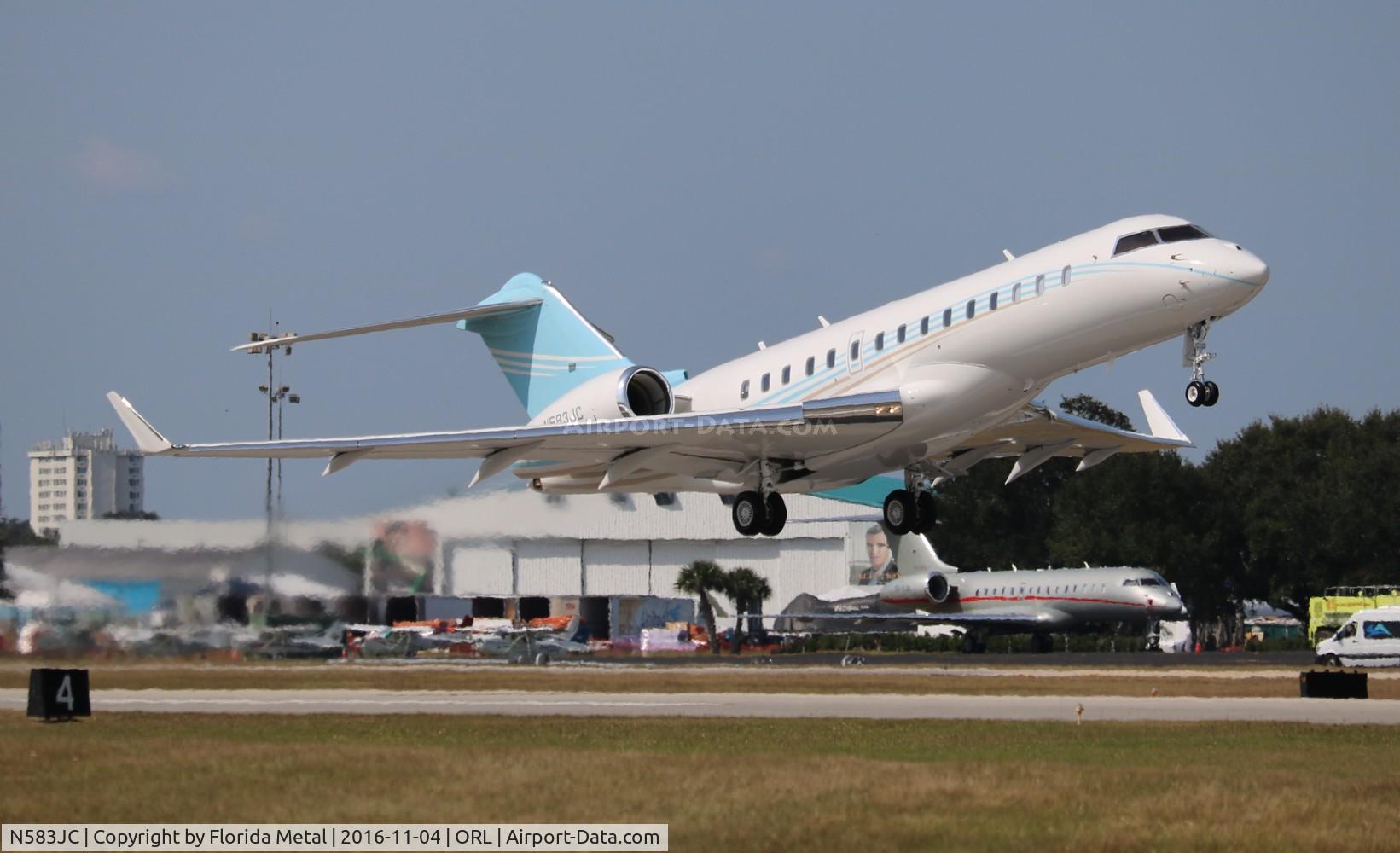N583JC, 2013 Bombardier BD-700-1A10 Global 6000 C/N 9583, Global 6000
