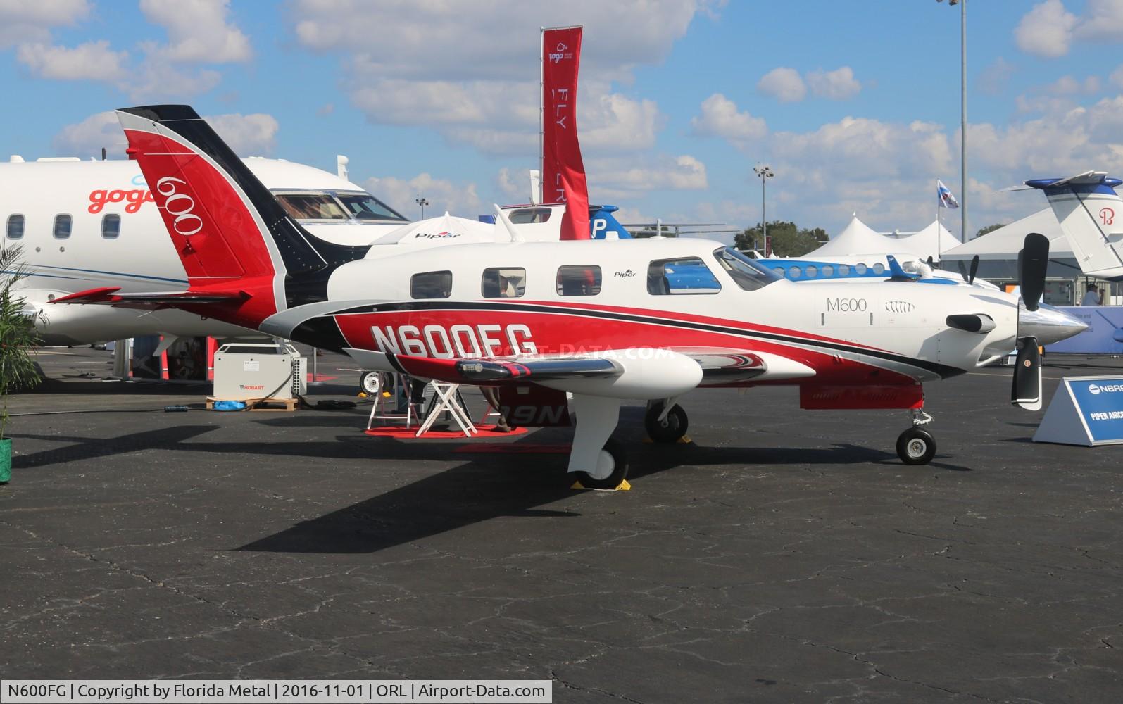 N600FG, 2016 Piper PA-46-600TP (M600) C/N 4698010, Piper M600