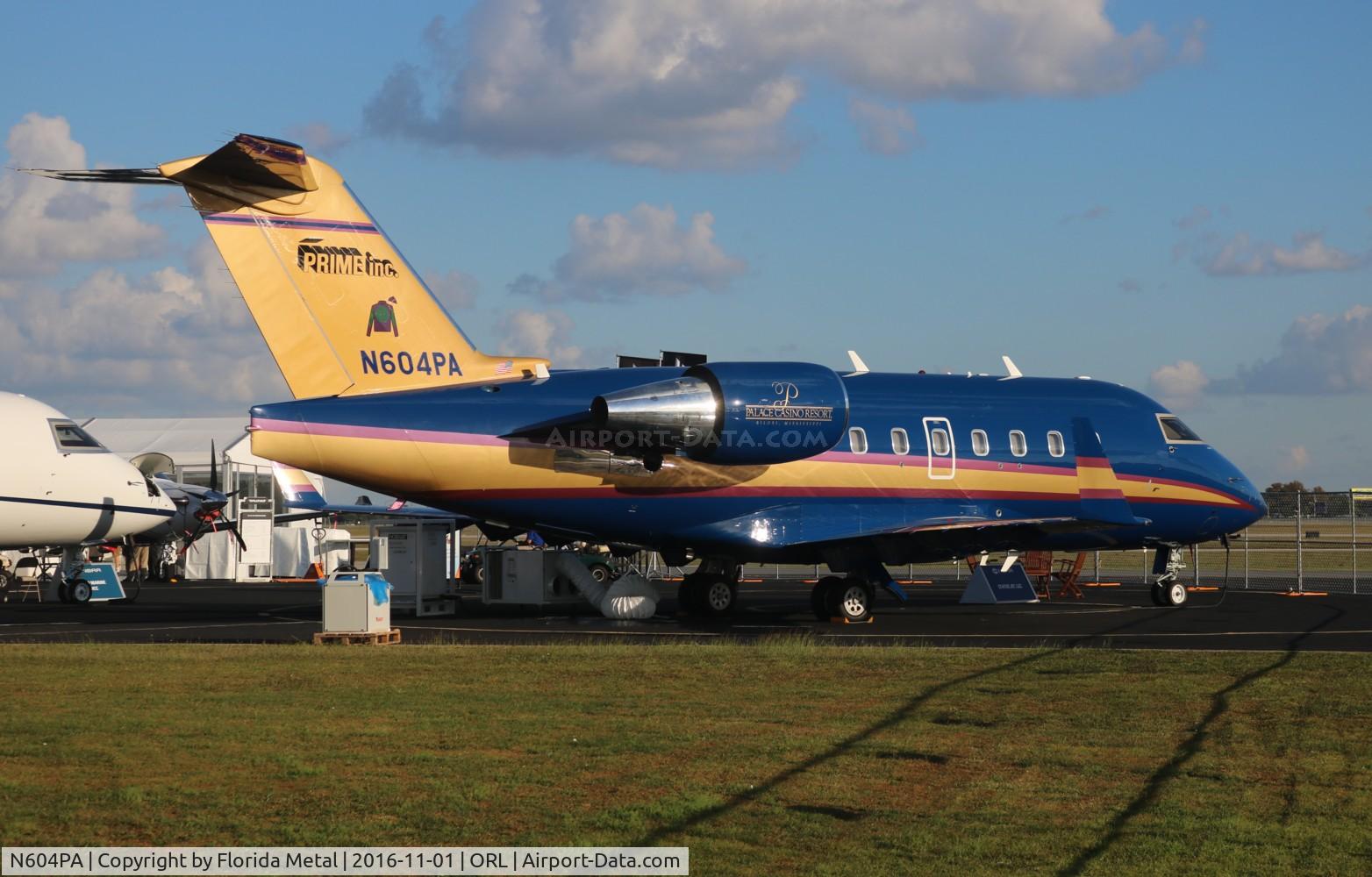 N604PA, 2003 Bombardier Challenger 604 (CL-600-2B16) C/N 5566, Challenger 604